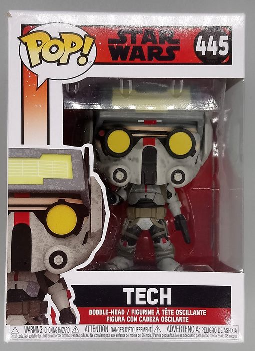 445 Tech - Star Wars Bad Batch - Funko POP - Box Damaged