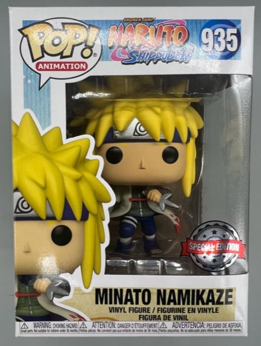 935 Minato Namikaze Rasengan - Naruto Shippuden Box Damaged Funko POP Funko