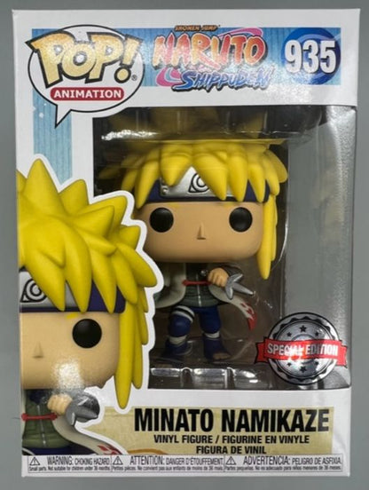 935 Minato Namikaze Rasengan - Naruto Shippuden Box Damaged Funko POP Funko
