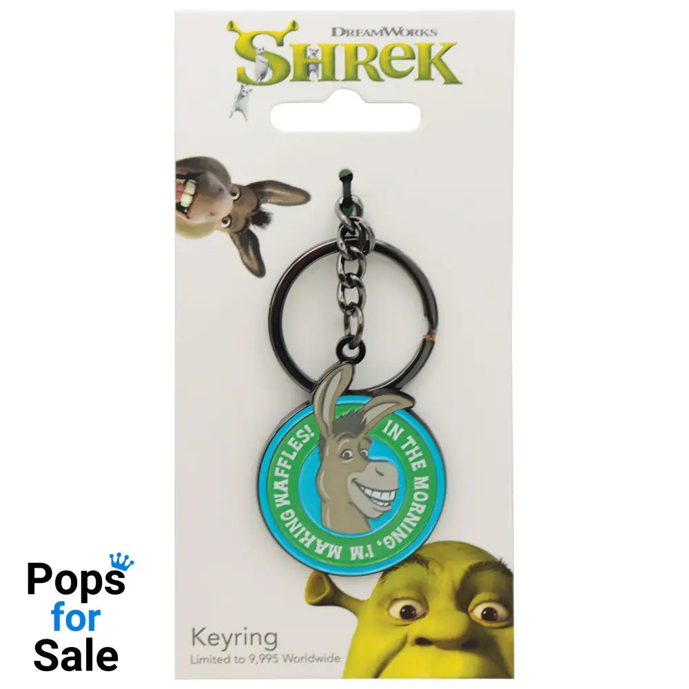 Shrek Limited Edition Donkey Waffles Keyring