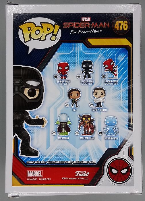 476 Spider-Man (Stealth Suit- Goggles Up) Marvel Far From H Funko POP