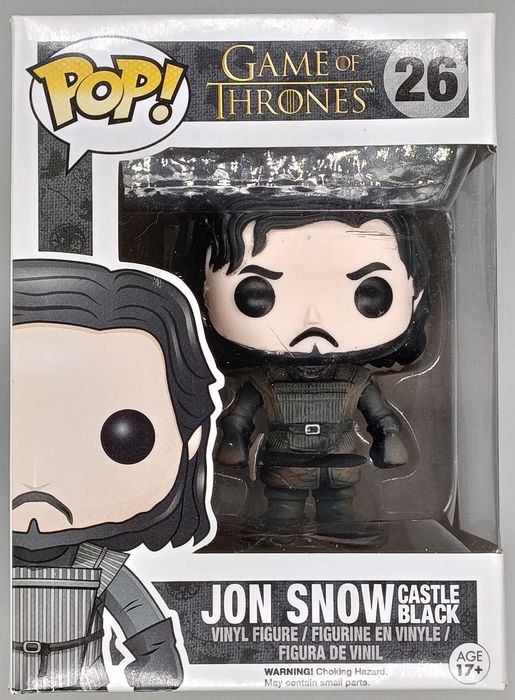 26 Jon Snow (Castle Black- Muddy) - Game of Thrones Box Damaged Funko POP