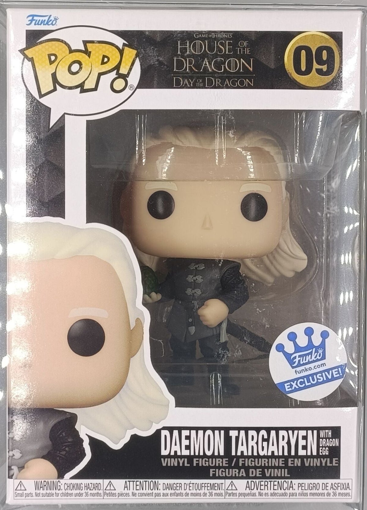 09 Daemon Targaryen (with Dragon Egg) House of the Dragon Funko POP Funko