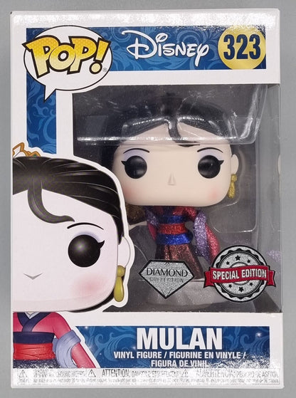 323 Mulan (Gown) - Diamond - Disney Mulan Funko POP