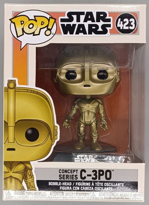 423 C-3PO (Concept) - Star Wars - Box Damaged Funko POP