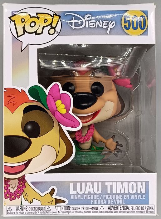 500 Luau Timon - Disney Lion King - Box Damaged Funko POP Funko