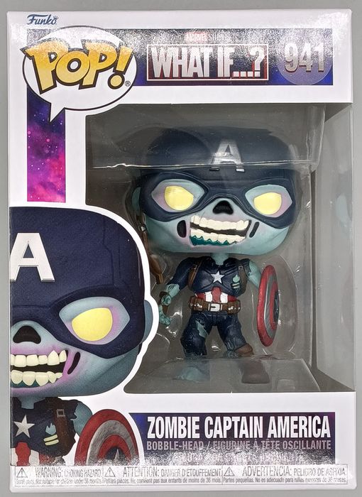 941 Zombie Captain America - Marvel What if...? Funko POP Funko