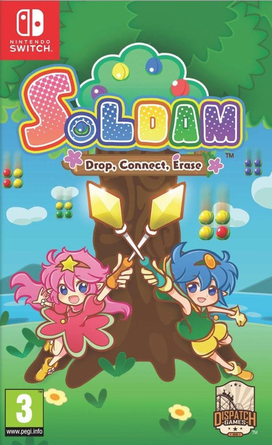 Soldam: Drop/Connect/Erase (Nintendo Switch Physical Card) [New]