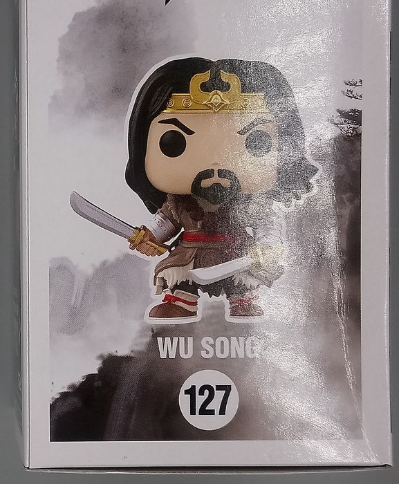 127 Wu Song - Asia - Water Margin 2021 Con - Box Damaged Funko POP