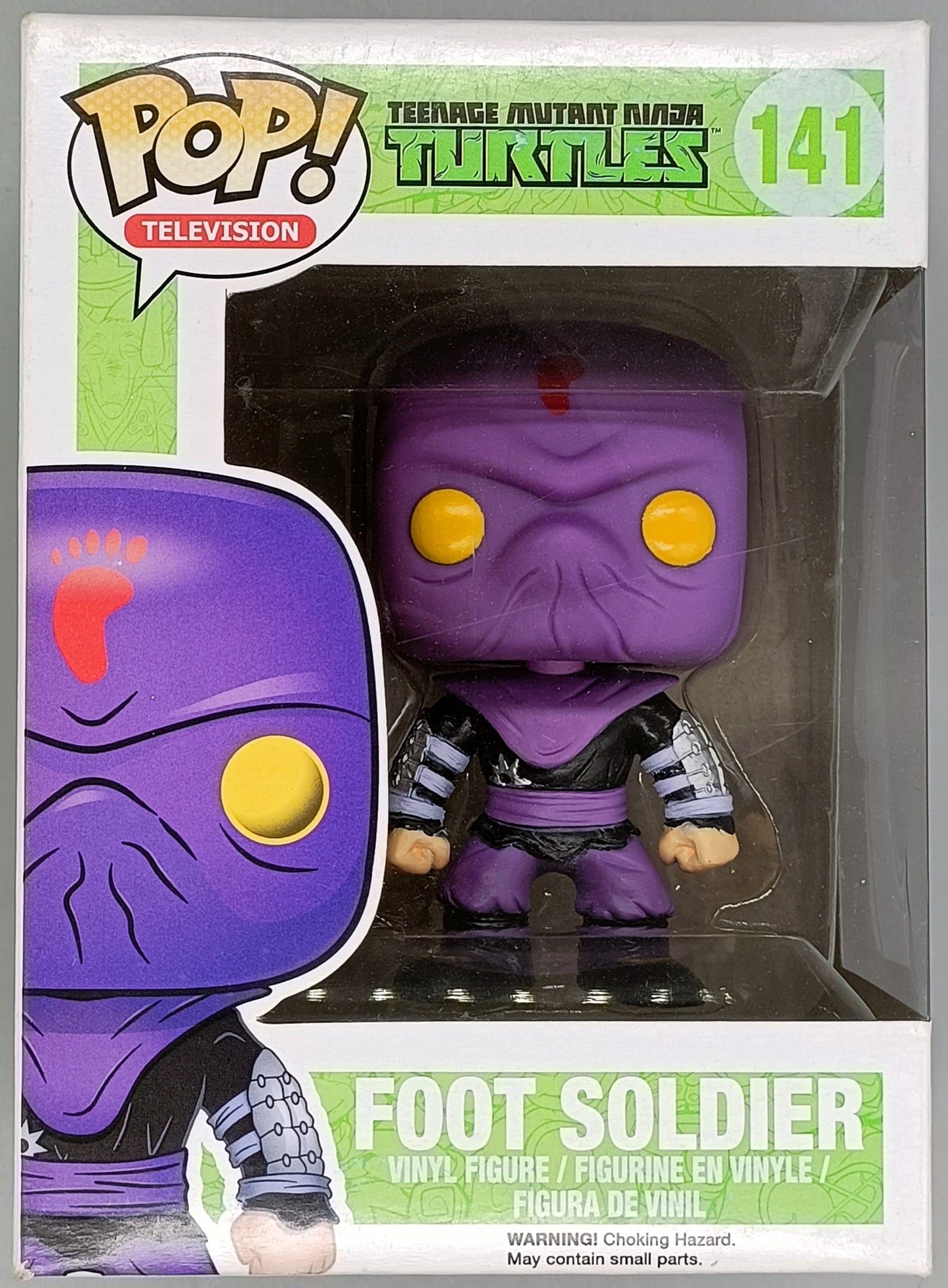 141 Foot Soldier -  Teenage Mutant Ninja Turtles TMNT Funko POP - Box Damaged