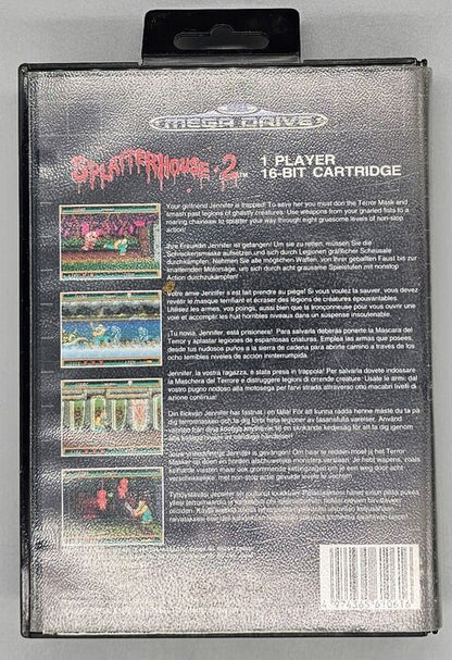 Splatterhouse II 2 for Sega MegaDrive Mega Drive - UK CIB Sega