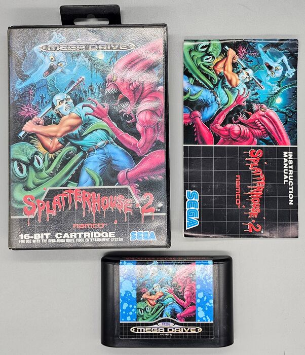 Splatterhouse II 2 for Sega MegaDrive Mega Drive - UK CIB Sega