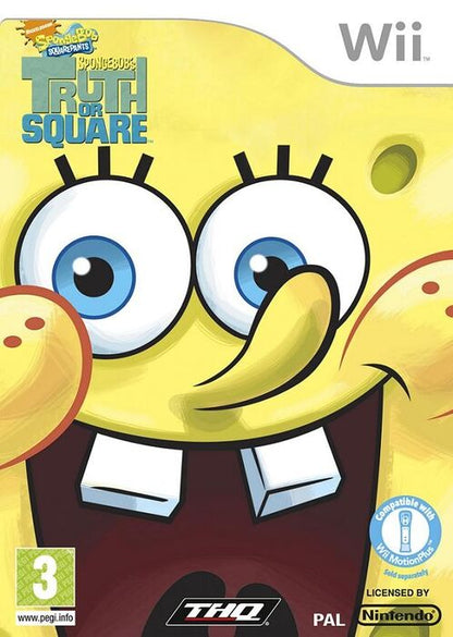 SpongeBob Truth or Square for Nintendo Wii and Wii-U Nintendo