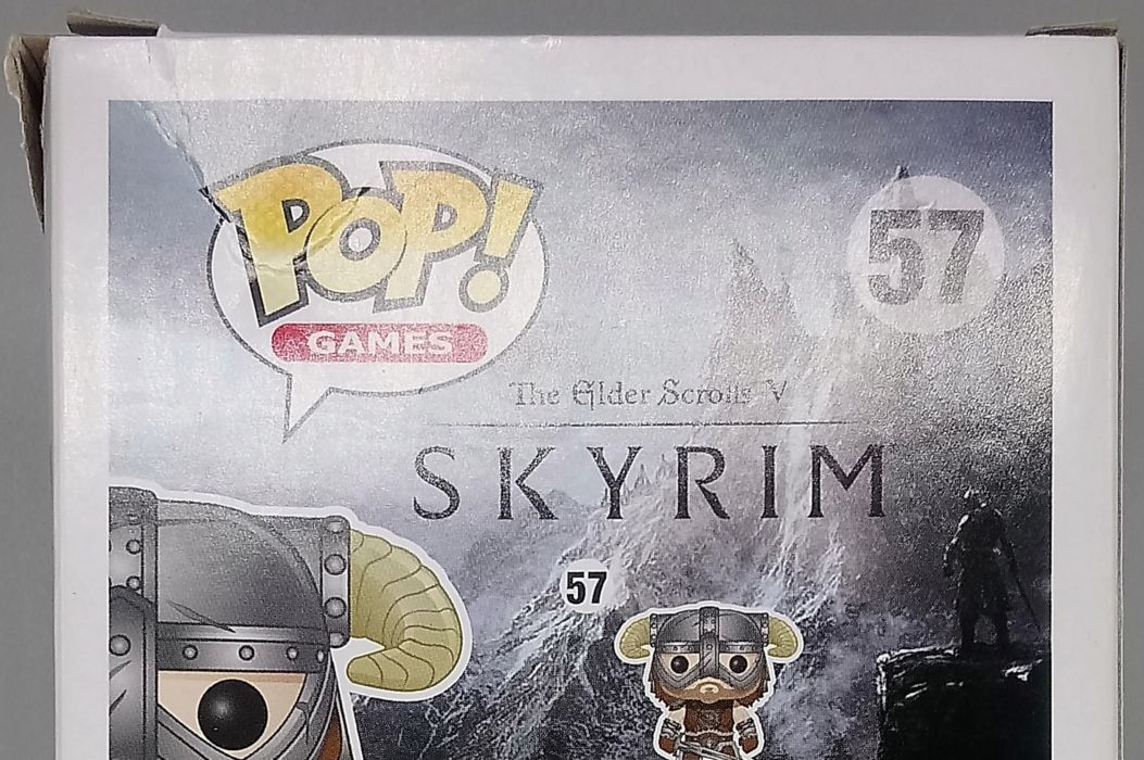 57 Dovahkiin - The Elder Scrolls Skyrim - Funko POP - Box Damaged