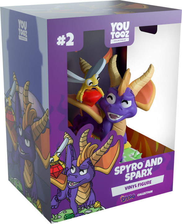 Youtooz Spyro and Sparx