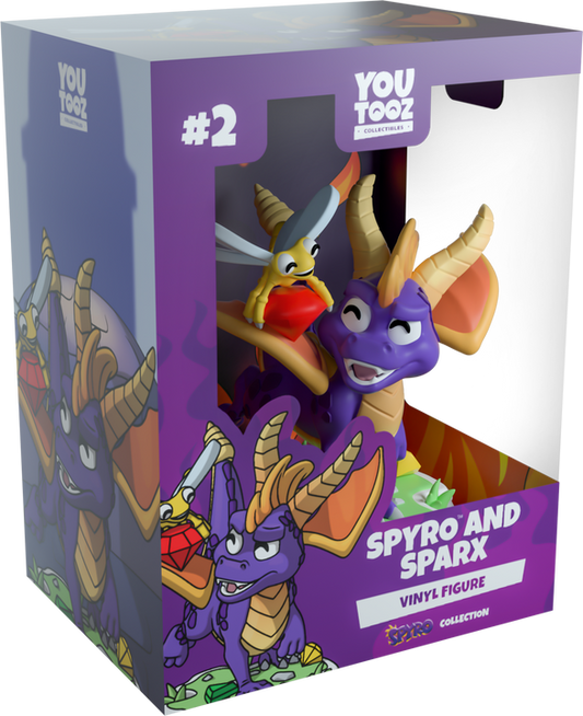 Youtooz Spyro and Sparx