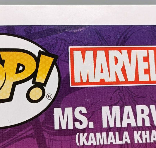 190 Ms. Marvel (Kamala Khan) - Marvel - Box Damaged Funko POP