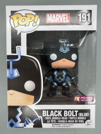 191 Black Bolt (Blue) - Marvel Funko POP