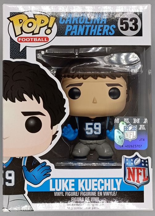 53 Luke Kuechly - NFL Carolina Panthers - Box Damaged Funko POP