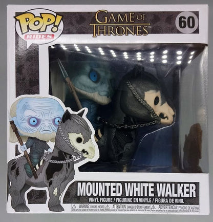 60 Mounted White Walker - Rides - Game of Thrones Box Damaged Funko POP