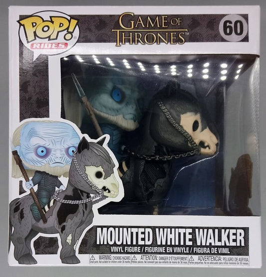60 Mounted White Walker - Rides - Game of Thrones Box Damaged Funko POP