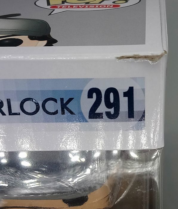 291 Sherlock (Deerstalker Hat) - Sherlock Funko POP - Box Damaged