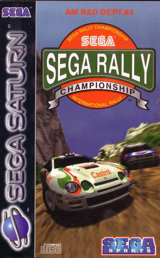 Sega Rally Championship for Sega Saturn - UK PAL