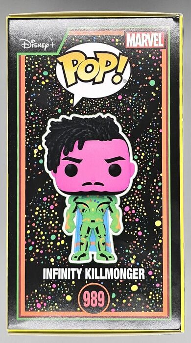 989 Infinity Killmonger Blacklight - Marvel What if...? Funko POP