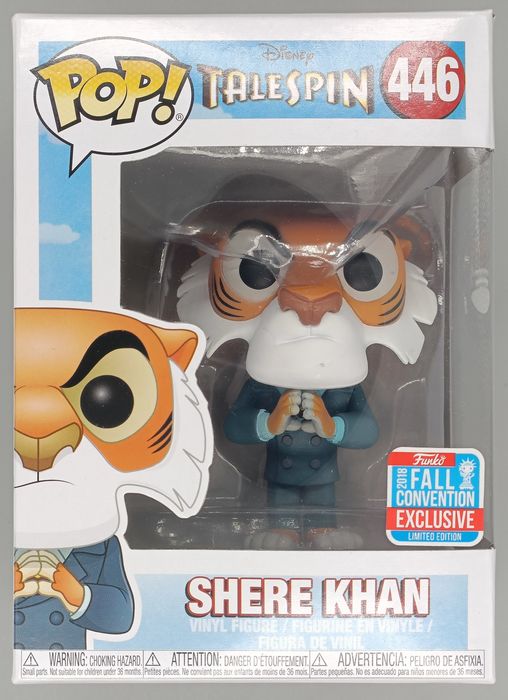 446 Shere Khan (Hands Together) - Disney TaleSpin Funko POP Funko
