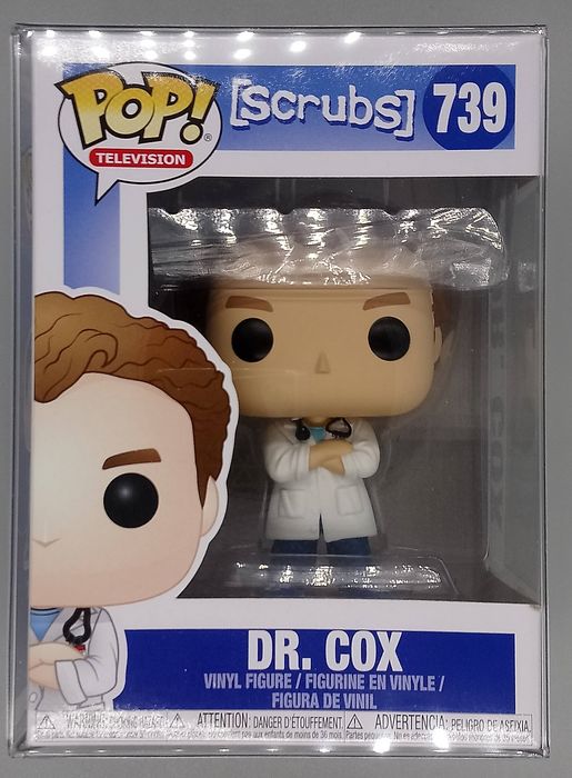 739 Dr. Cox - Scrubs - Box Damaged Funko POP