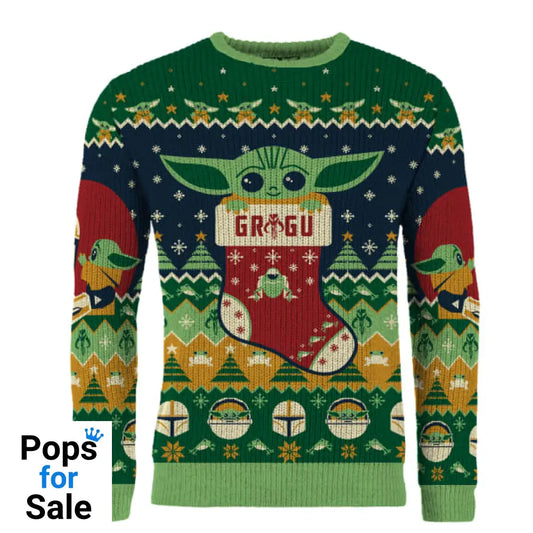 Star Wars Baby Yoda Christmas Jumper (Size XXL)