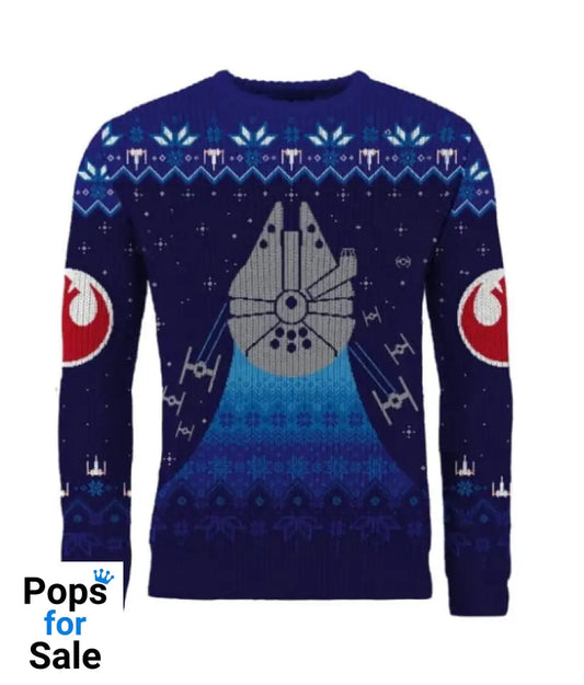 Star Wars Millennium Falcon Christmas Jumper (Size XXXL)