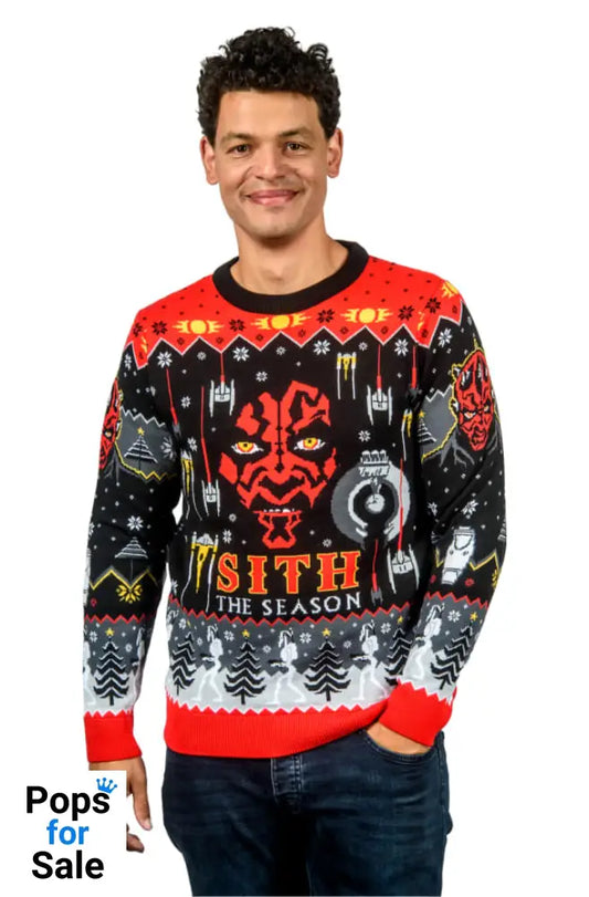 Star Wars Sith Christmas Jumper (Size L)