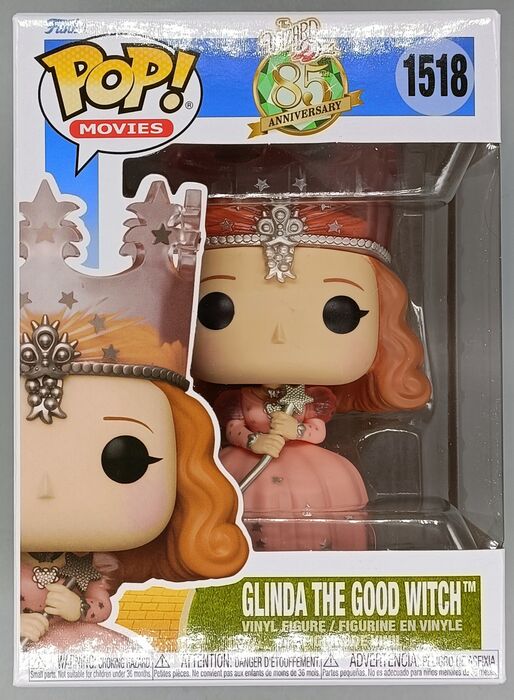 1518 Glinda the Good Witch - Wizard of Oz 85th Anniversary - Box Damaged Funko POP