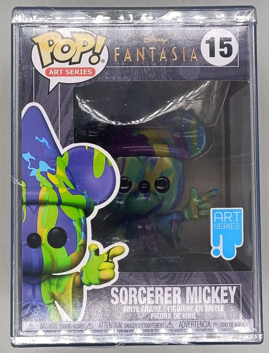 15 Sorcerer Mickey (2) - Art Series - Fantasia 80th - NEW Funko POP Funko