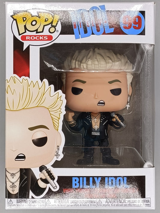 99 Billy Idol - Rocks - Box Damaged Funko POP Funko