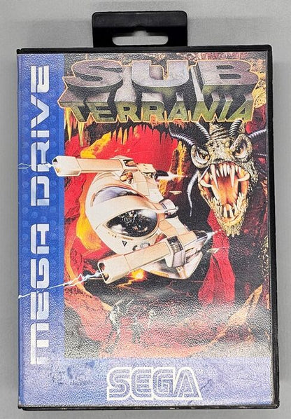 Subterrania for Sega MegaDrive Mega Drive - UK CIB Sega