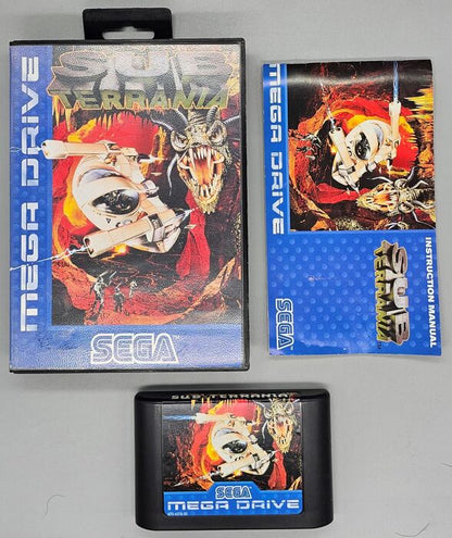 Subterrania for Sega MegaDrive Mega Drive - UK CIB Sega