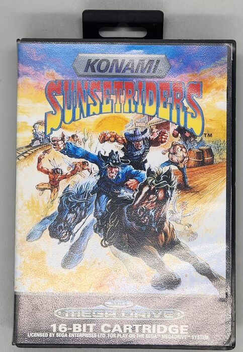 Sunset Riders for Sega MegaDrive Mega Drive - UK CIB
