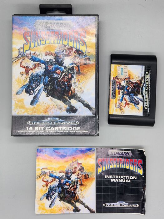 Sunset Riders for Sega MegaDrive Mega Drive - UK CIB