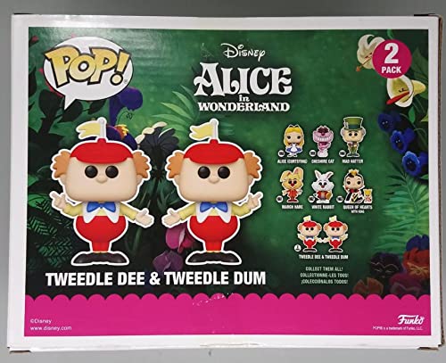 [2 Pack] Tweedle Dee & Tweedle Dum - Disney Alice in Wonder Funko POP