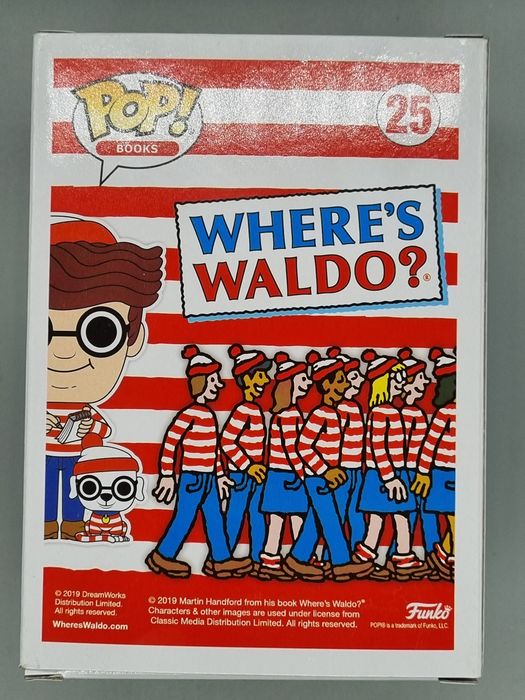 25 Waldo & Woof - Books Funko POP