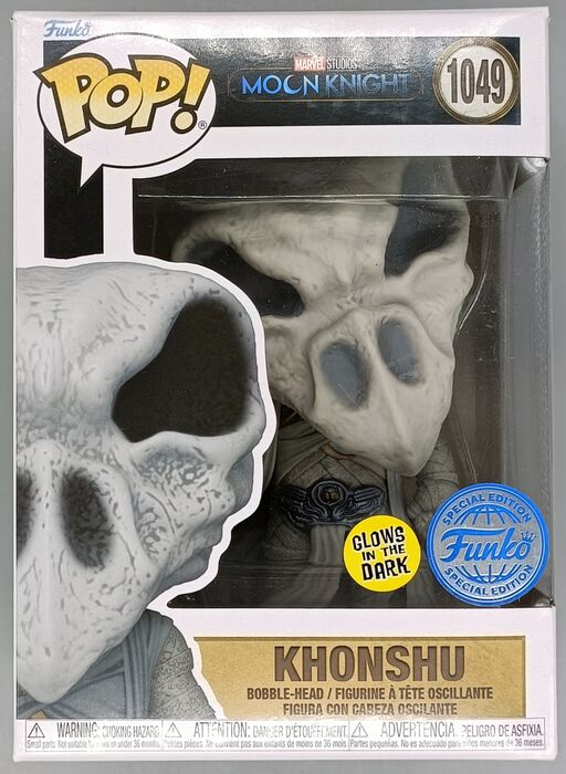 1049 Khonshu - Glow - Marvel Moon Knight - Box Damaged Funko POP Funko