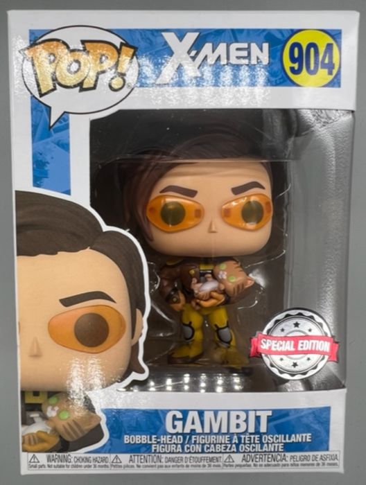 904 Gambit (w/ Cat) - Marvel X-Men Funko POP