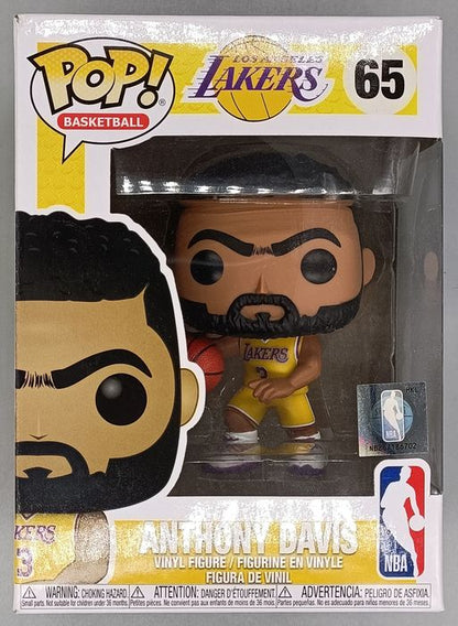 65 Anthony Davis (Lakers) - NBA - Box Damaged Funko POP