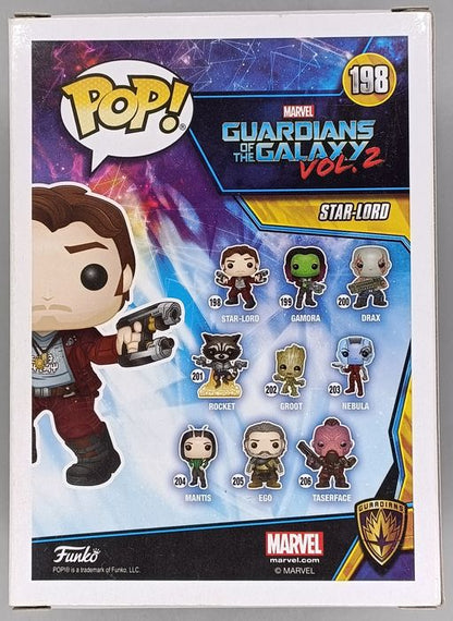 198 Star-Lord (Masked) Chase Guardians Of The Galaxy Vol 2 Funko POP