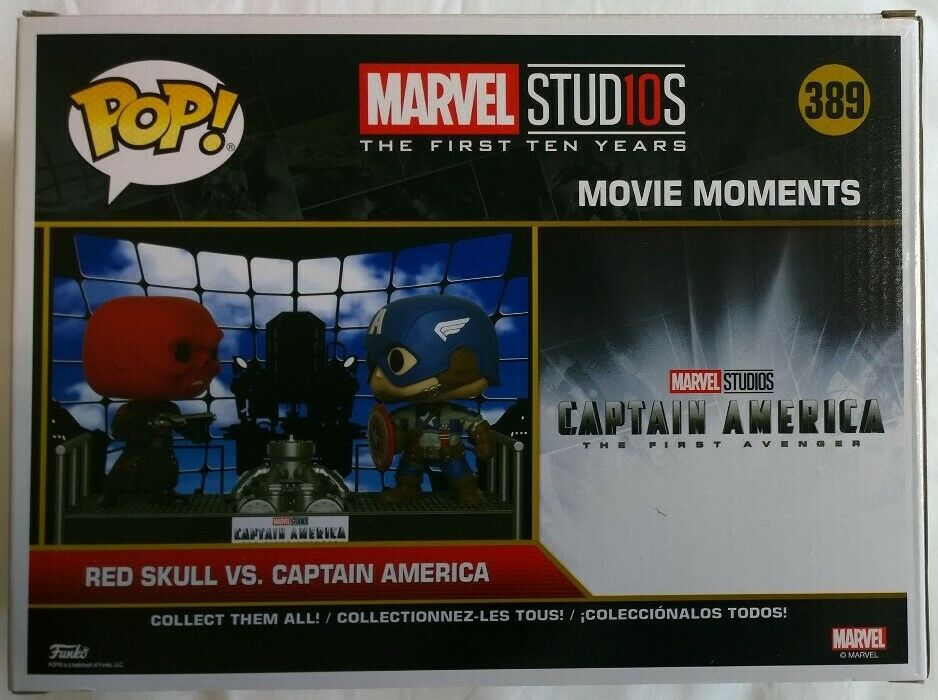 389 Red Skull vs. Captain America Movie Moment - Marvel Funko POP
