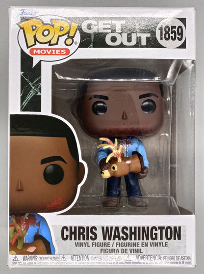 1859 Chris Washington w/Deer - Get Out - Horror - Funko POP - Box Damaged