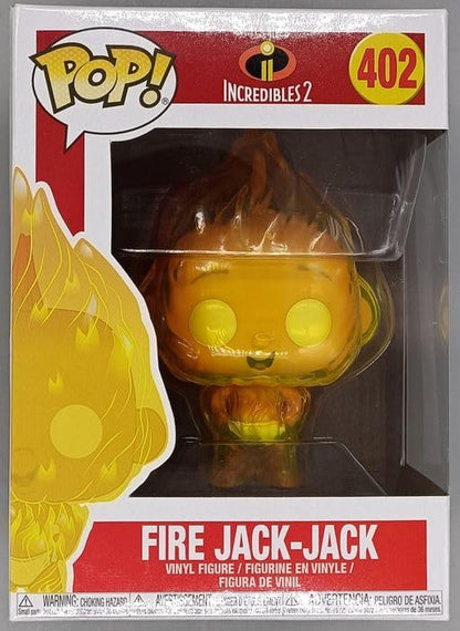 402 Fire Jack-Jack - Disney Incredibles 2 - Funko POP - Box Damaged