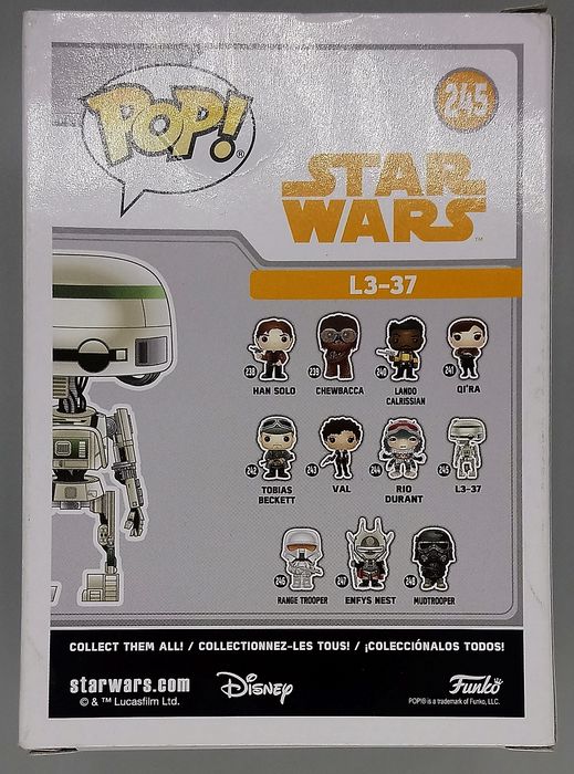 245 L3-37 - Star Wars - Solo - Box Damaged Funko POP